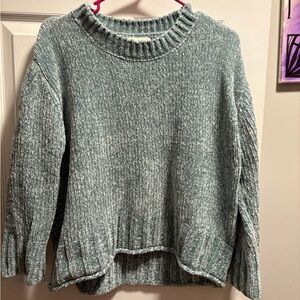 Cynthia Rowley teal knit sweater